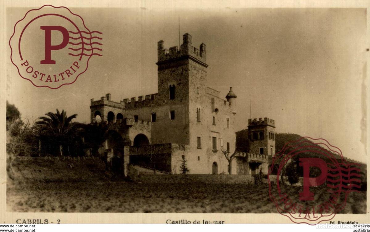 Postales: CABRILS CASTILLO DE JAUMAR - Foto 1