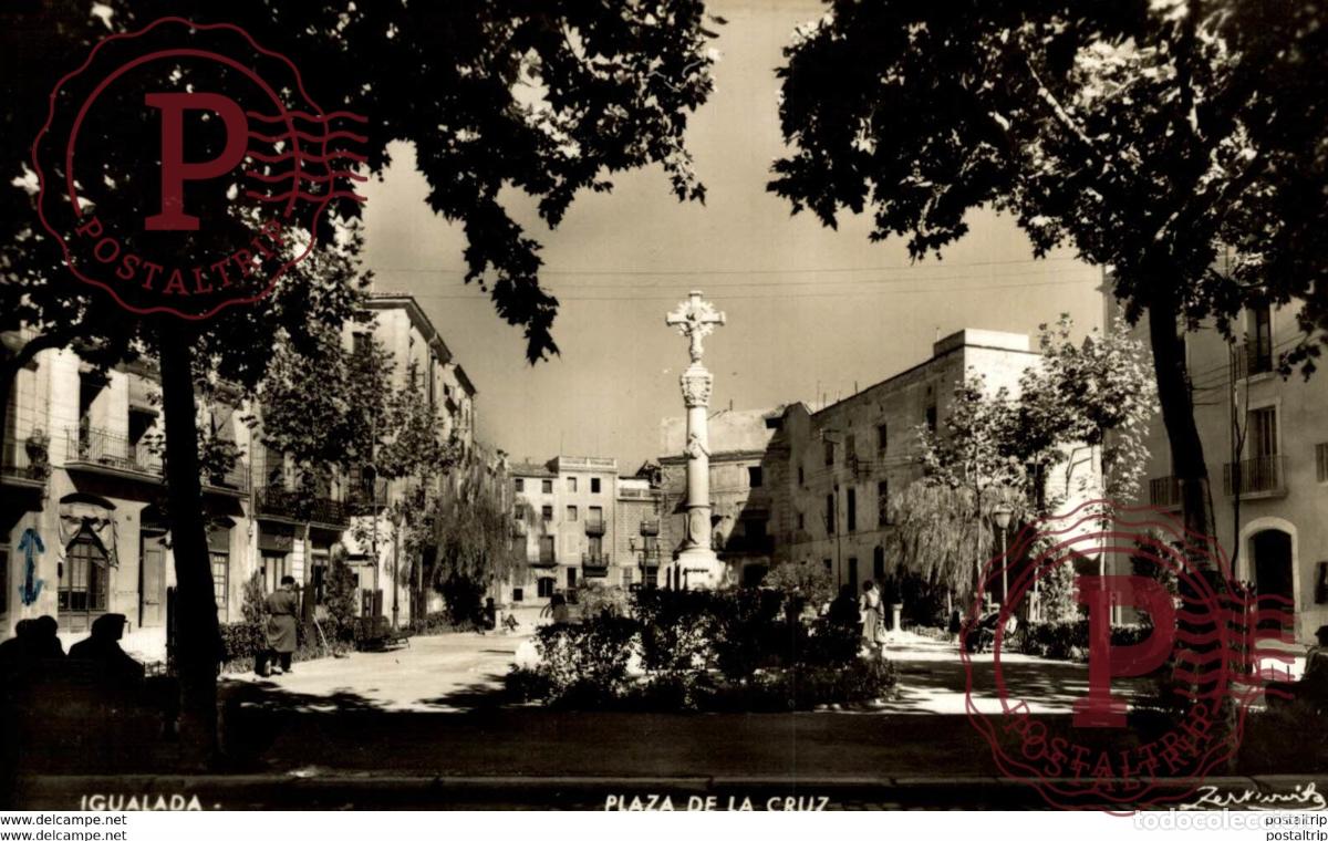 Postales: IGUALADA. PLAZA DE LA CRUZ - Foto 1