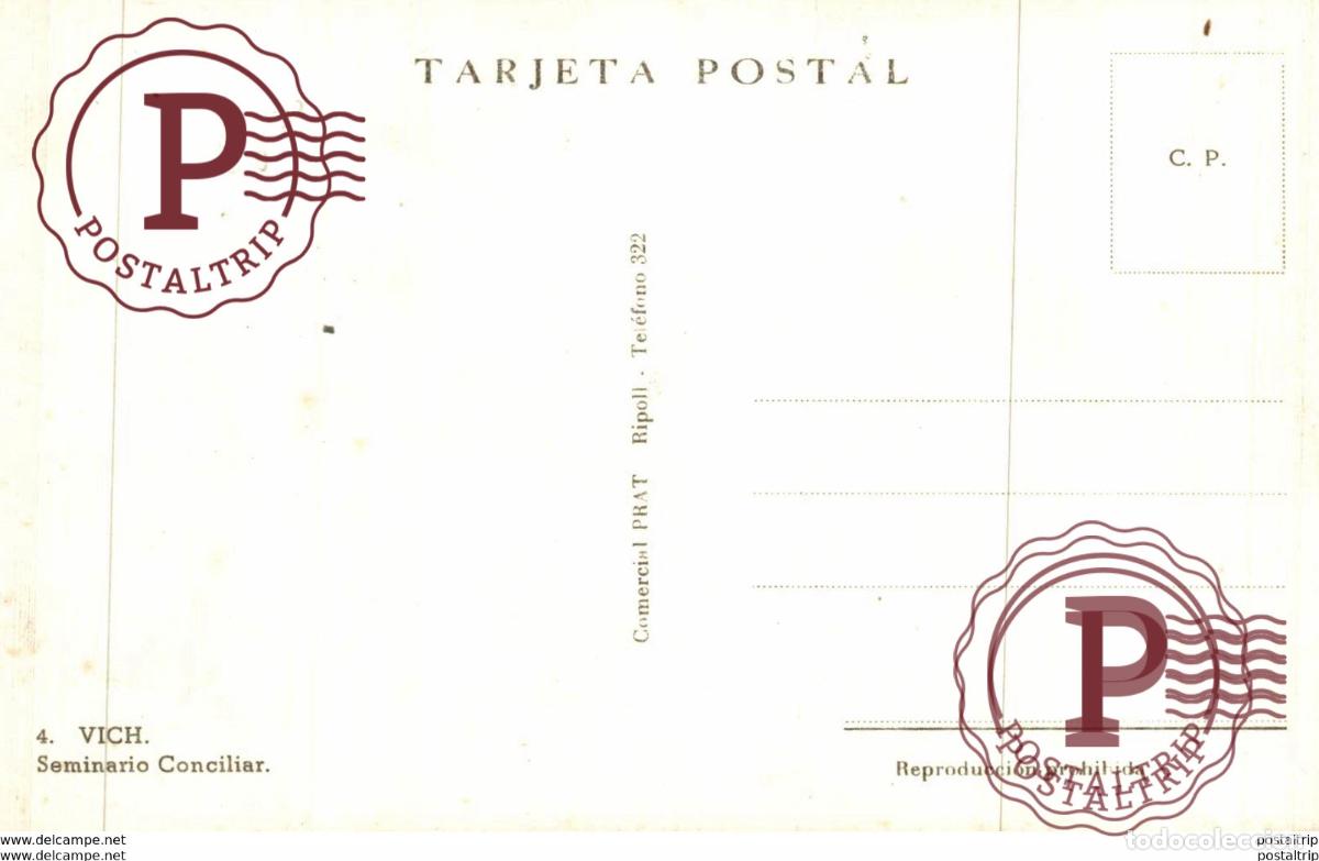 Postales: VICH. SEMINARIO CONCILIAR - Foto 2