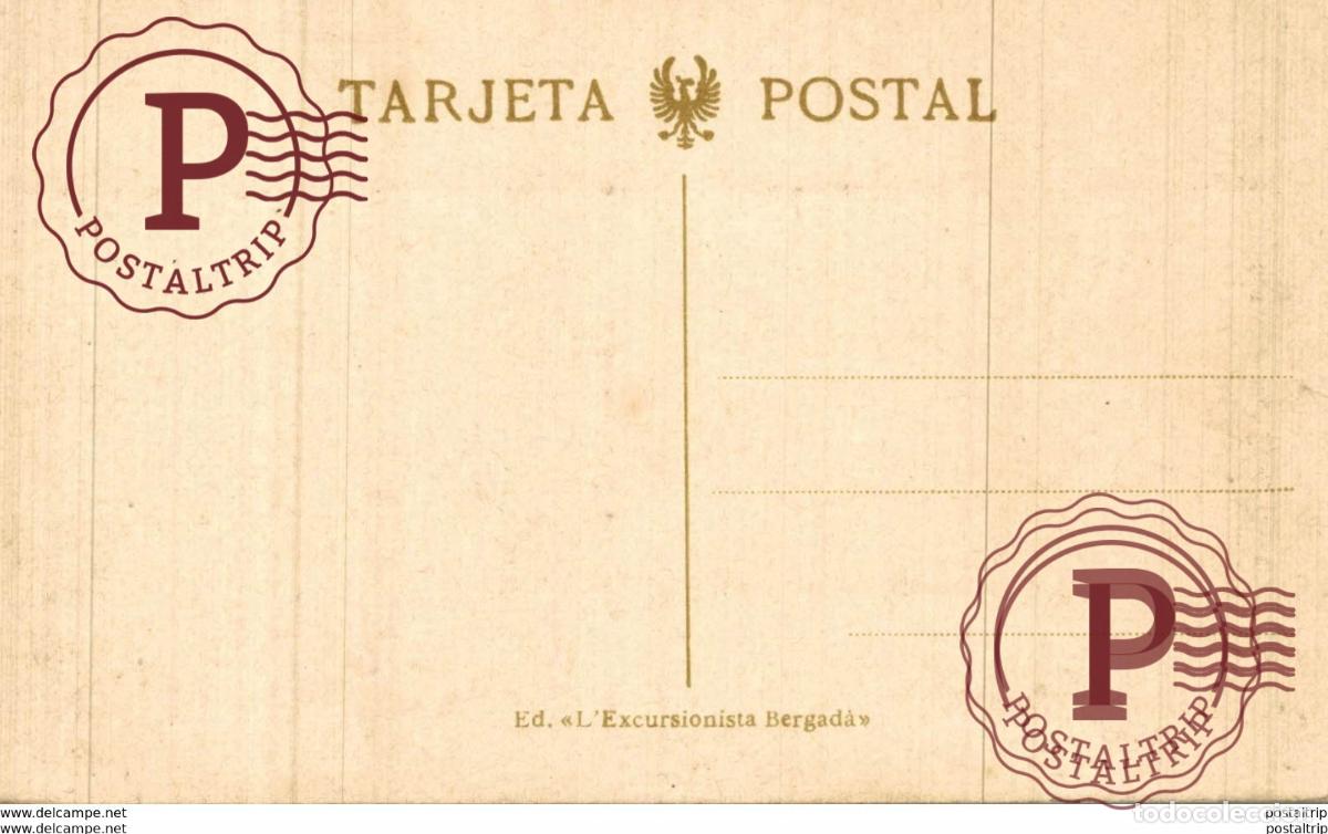 Postales: BERGA. CASETA DEL GRANER - Foto 2