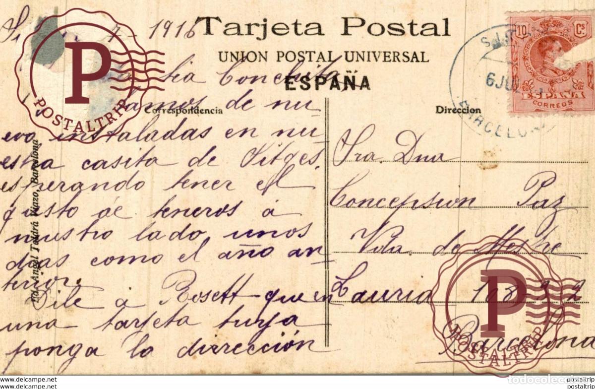Postales: SITGES. PASEO DEL DR. BENAPRES - Foto 2