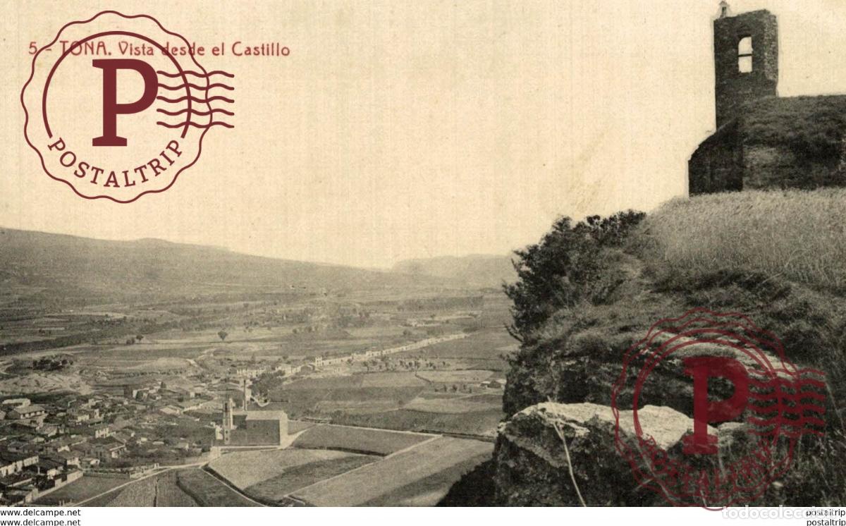 Postales: TONA. VISTA DESDE EL CASTILLO - Foto 1
