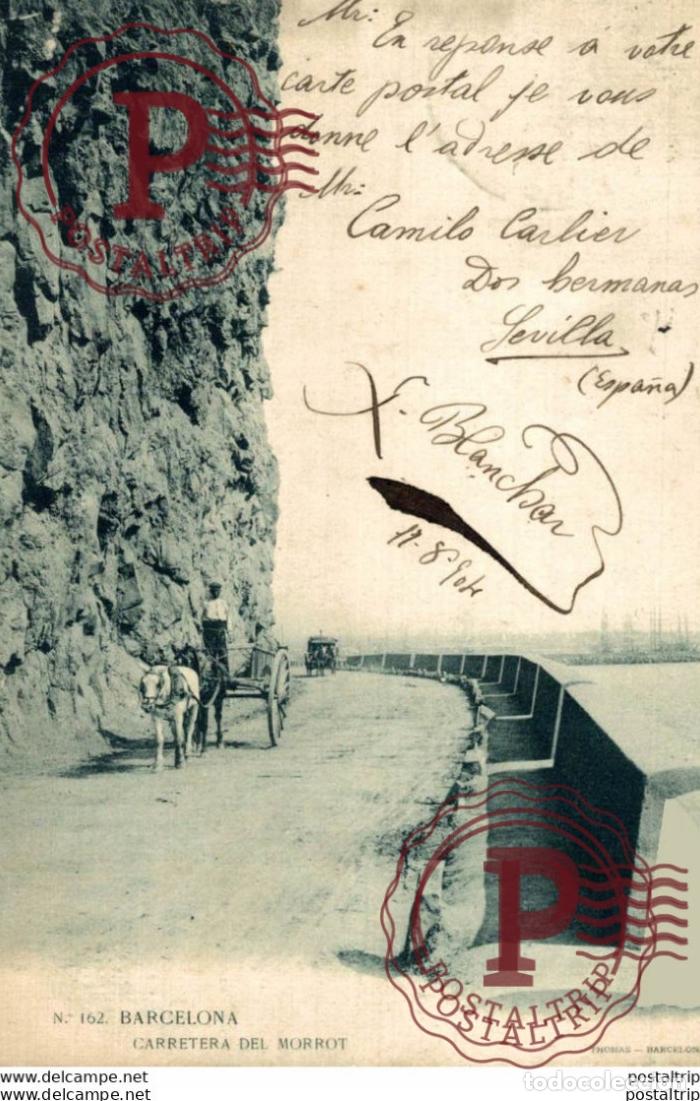 Postales: BARCELONA. CARRETERA DE MORROT - Foto 1