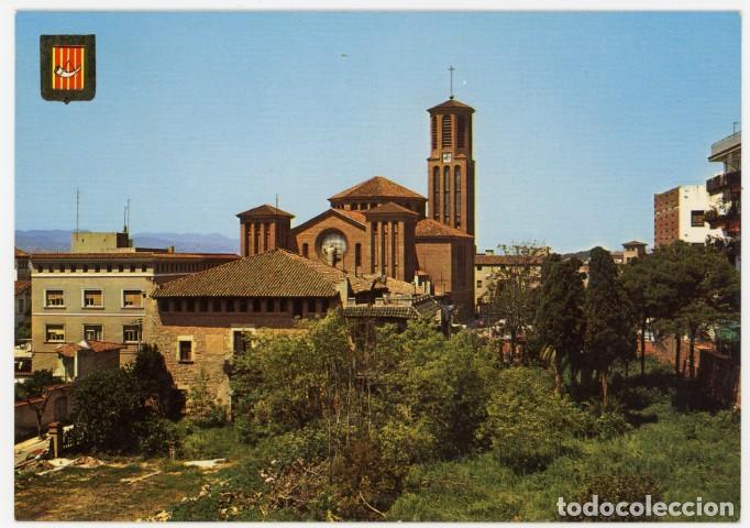 Cartes Postales: m011403 Cornella De Llobregat Iglesia De Santa Maria 1972 Escudo De Oro N&ordm;6700 sc