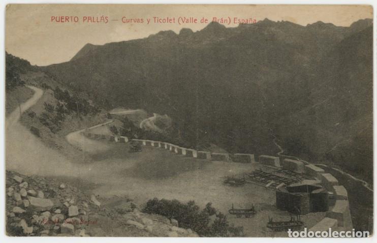 Cartes Postales: a10427 Baqueira Puerto Pallas Curvas Y Tricolet sc port de la bonaigua