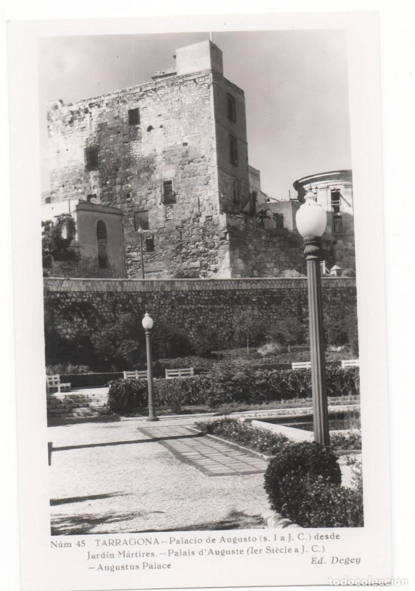 Postales: Tarragona- Palacio de Augusto- Sin circular- - Foto 1