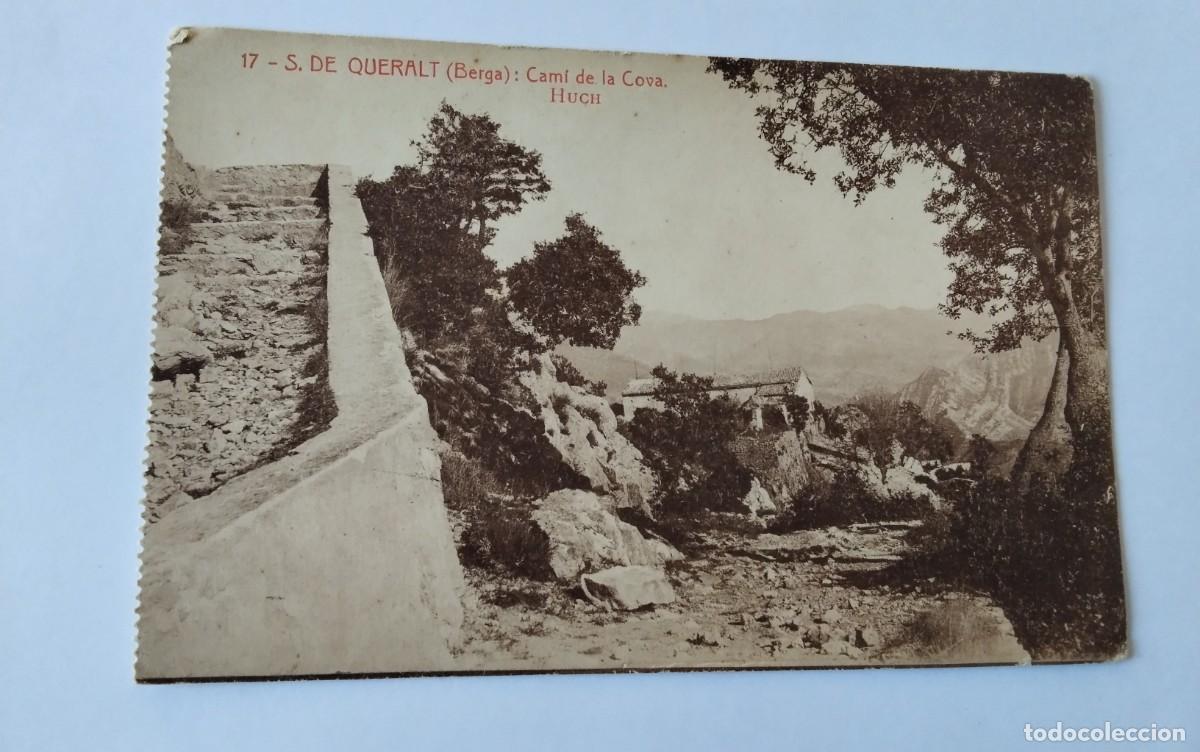 Postales: BERGA , POSTAL ANTIGUA , BLANCO Y NEGRO - Foto 2
