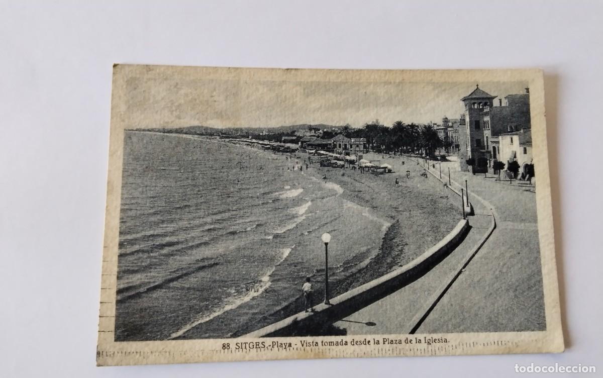 Postales: SITGES , POSTAL ANTIGUA , BLANCO Y NEGRO - Foto 1