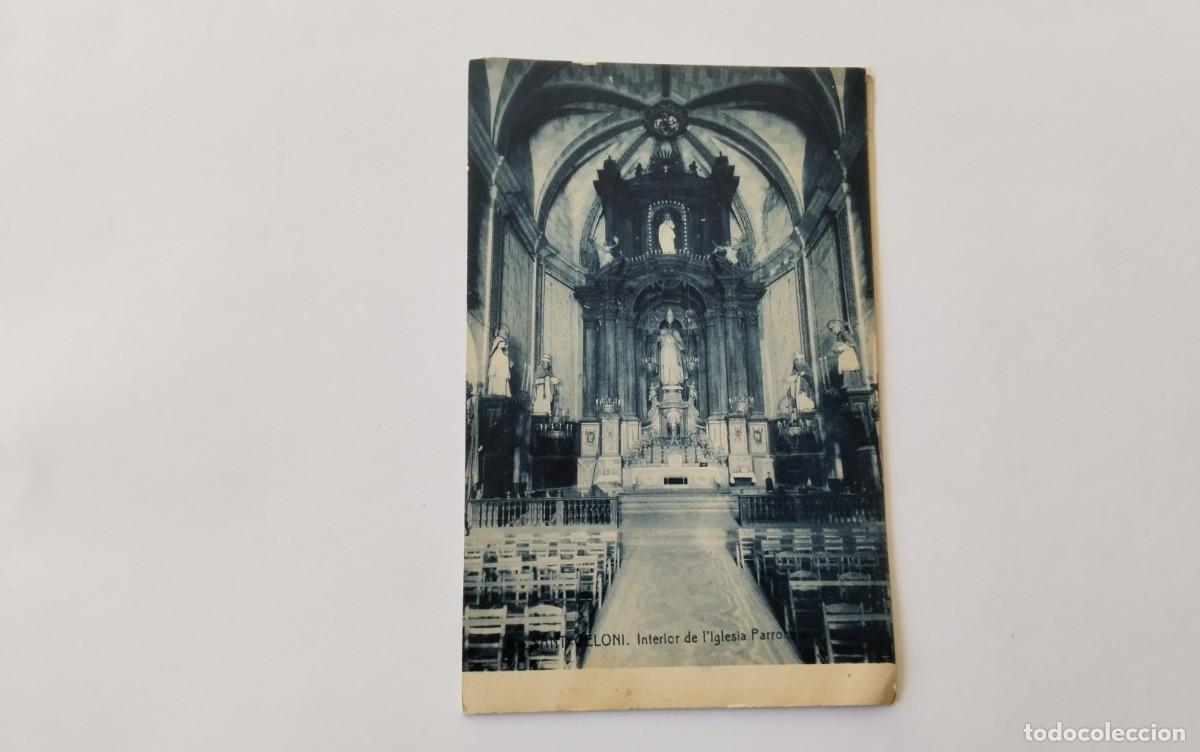 Postales: SAN CELONI , POSTAL ANTIGUA , BLANCO Y NEGRO - Foto 2