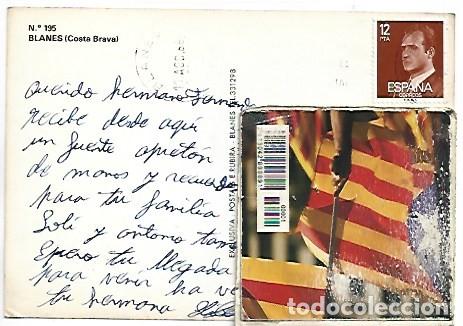 Postales: COSTA BRAVA.- BLANES / GIRONA - Foto 2