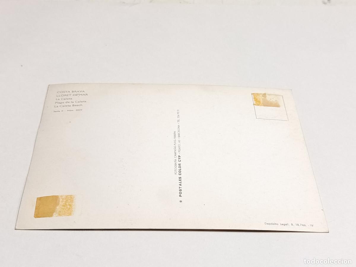 Postales: LA SELVA - POSTAL LLORET DE MAR - LA CALETA - Foto 2