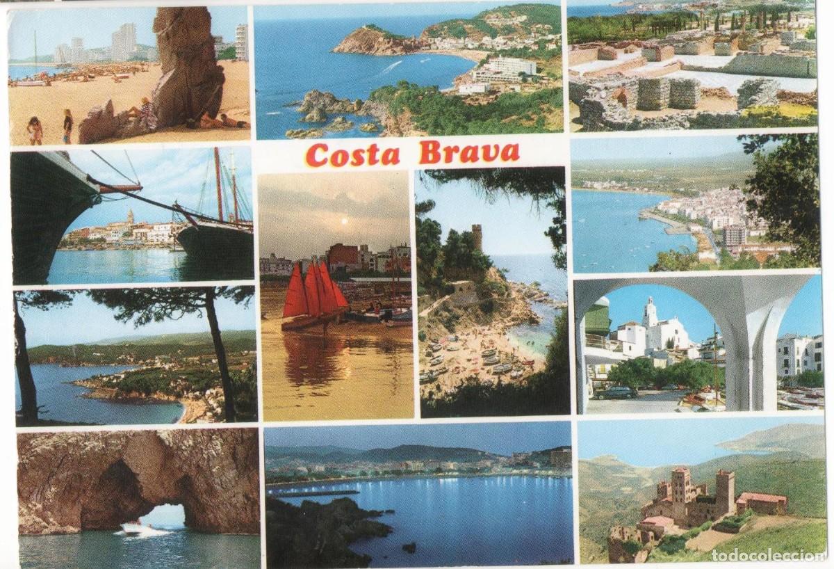 Postales: Girona-Costa Brava--circulada- - Foto 1