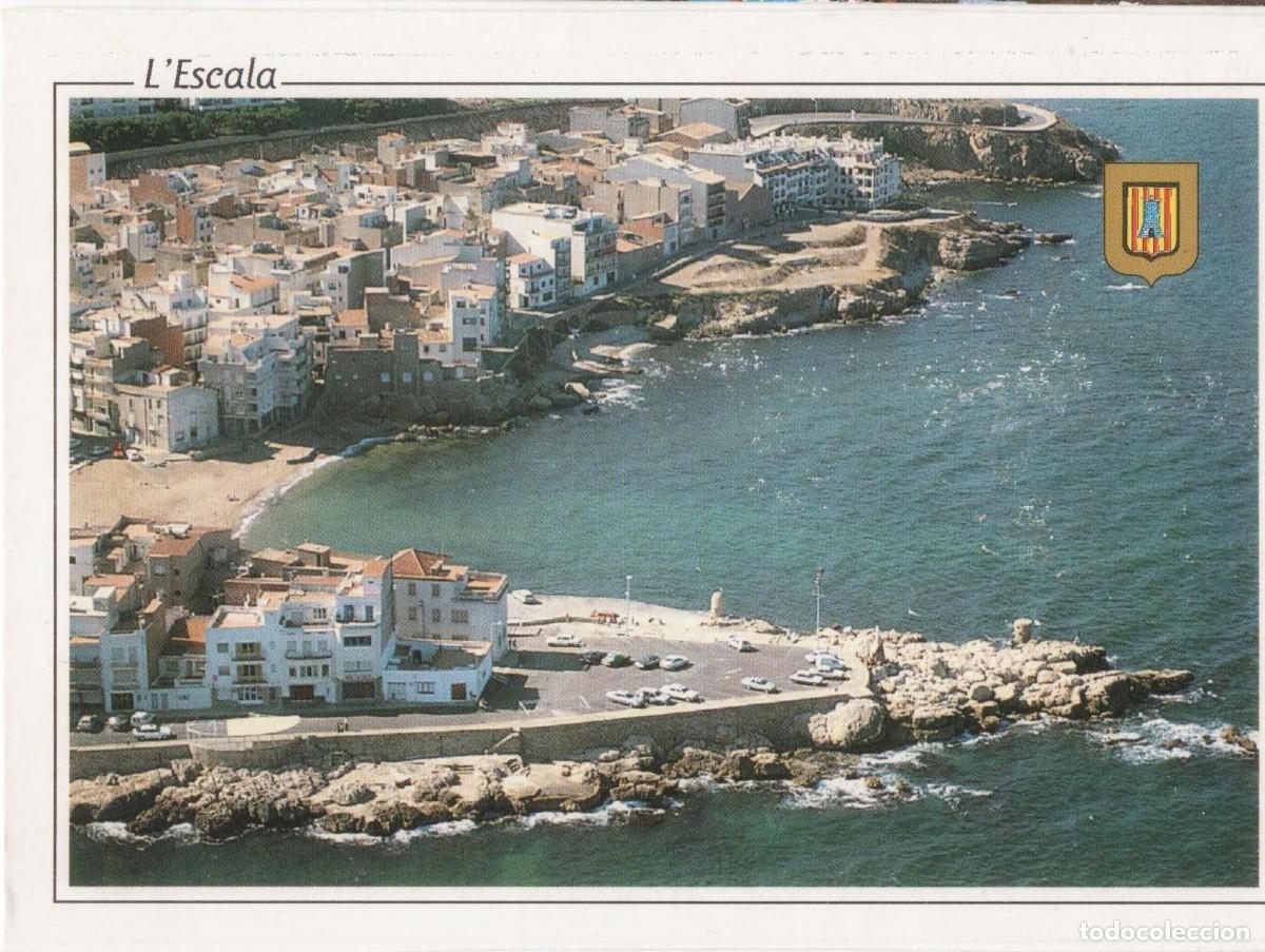 Postales: Girona-L&acute;Escala-sin circular- - Foto 1