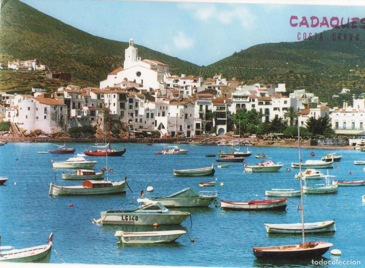 Postales: Girona-Cadaqu&eacute;s-escrita- - Foto 1