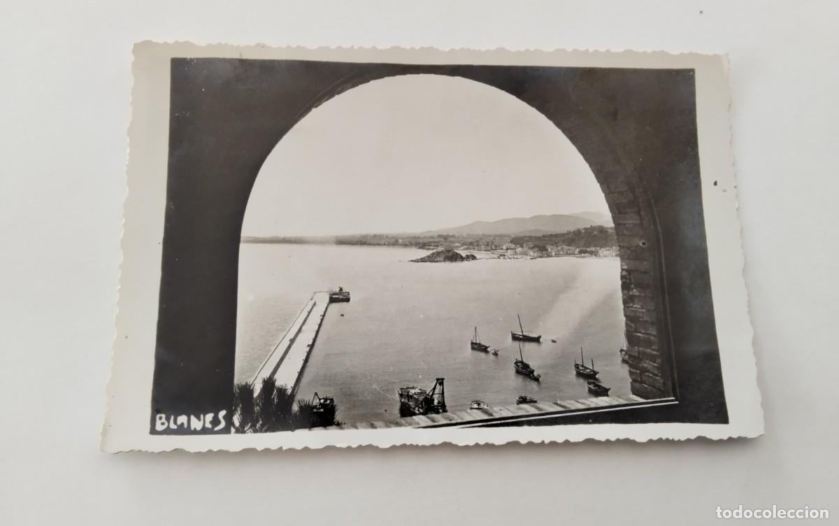 Postales: BLANES , POSTAL ANTIGUA , BLANCO Y NEGRO - Foto 2