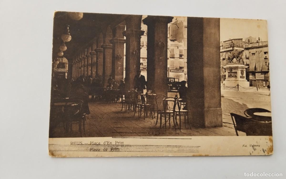 Postales: REUS ,POSTAL ANTIGUA , BLANCO Y NEGRO - Foto 2