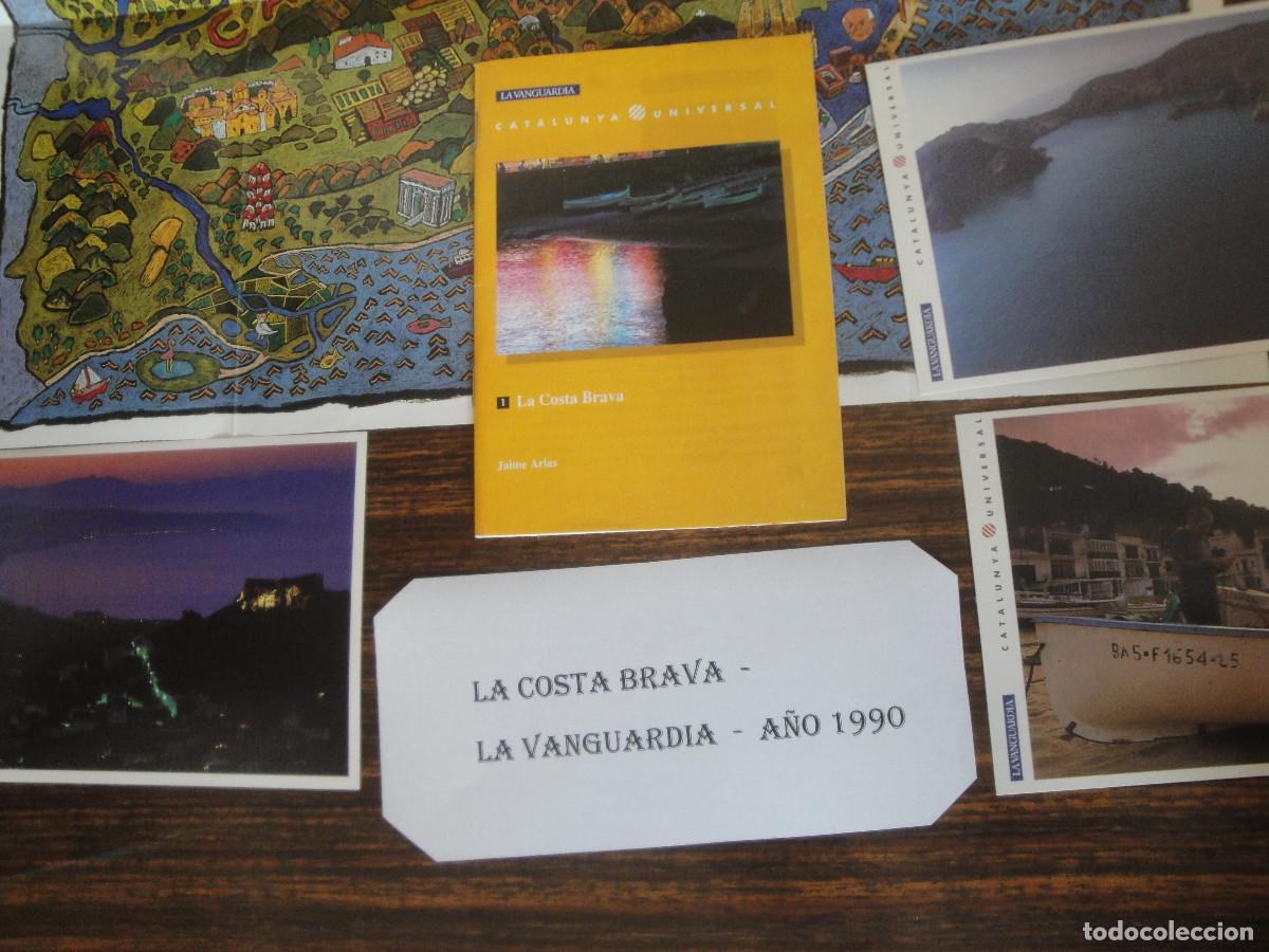 Postcards: La Costa Brava. Catalunya Universal. La Vanguardia.
