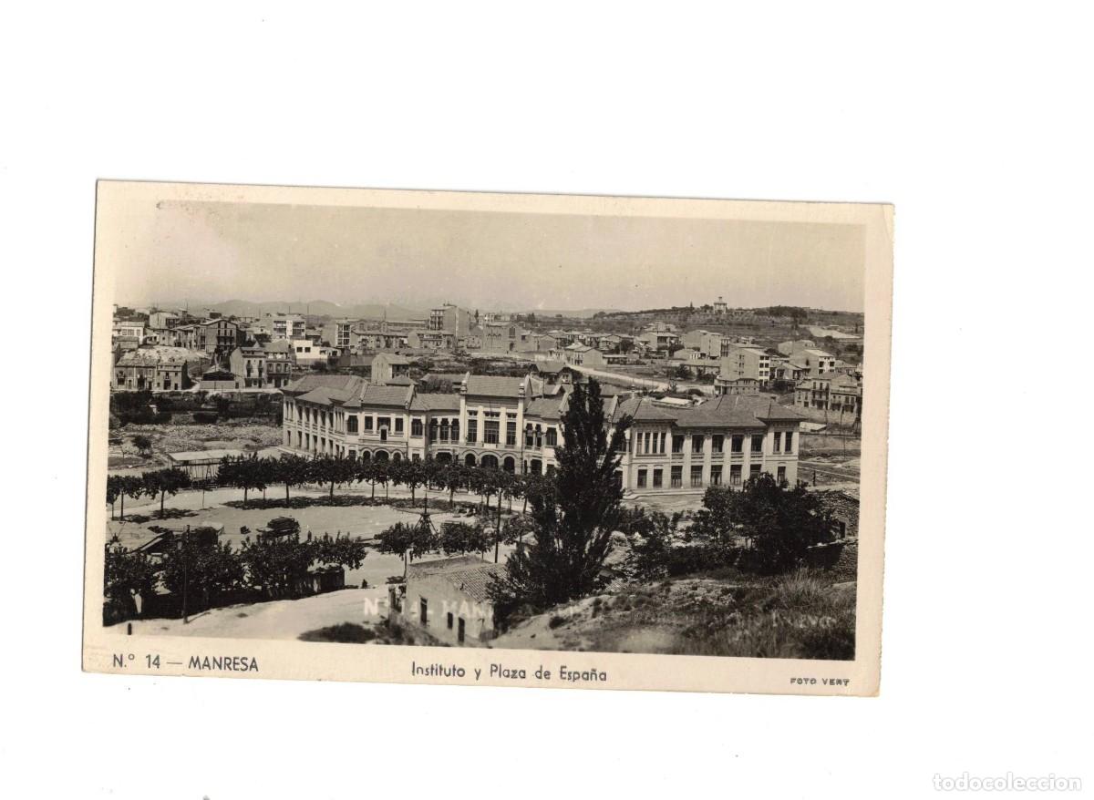 Postales: MANRESA. INSTITUTO. 14 VERT - Foto 1