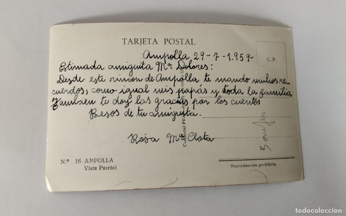 Postales: LAMPOLLA , POSTAL ANTIGUA , BLANCO Y NEGRO - Foto 3