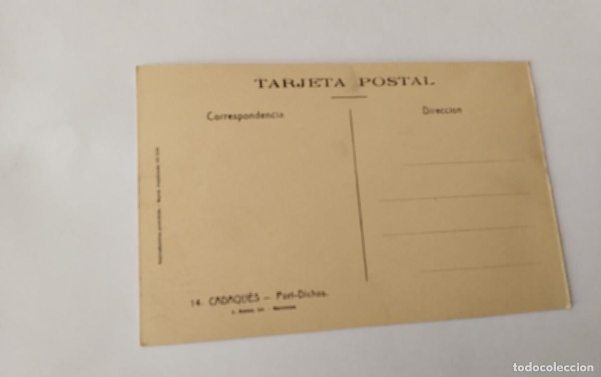 Postales: CADAQUES , POSTAL ANTIGUA , BLANCO Y NEGRO - Foto 3