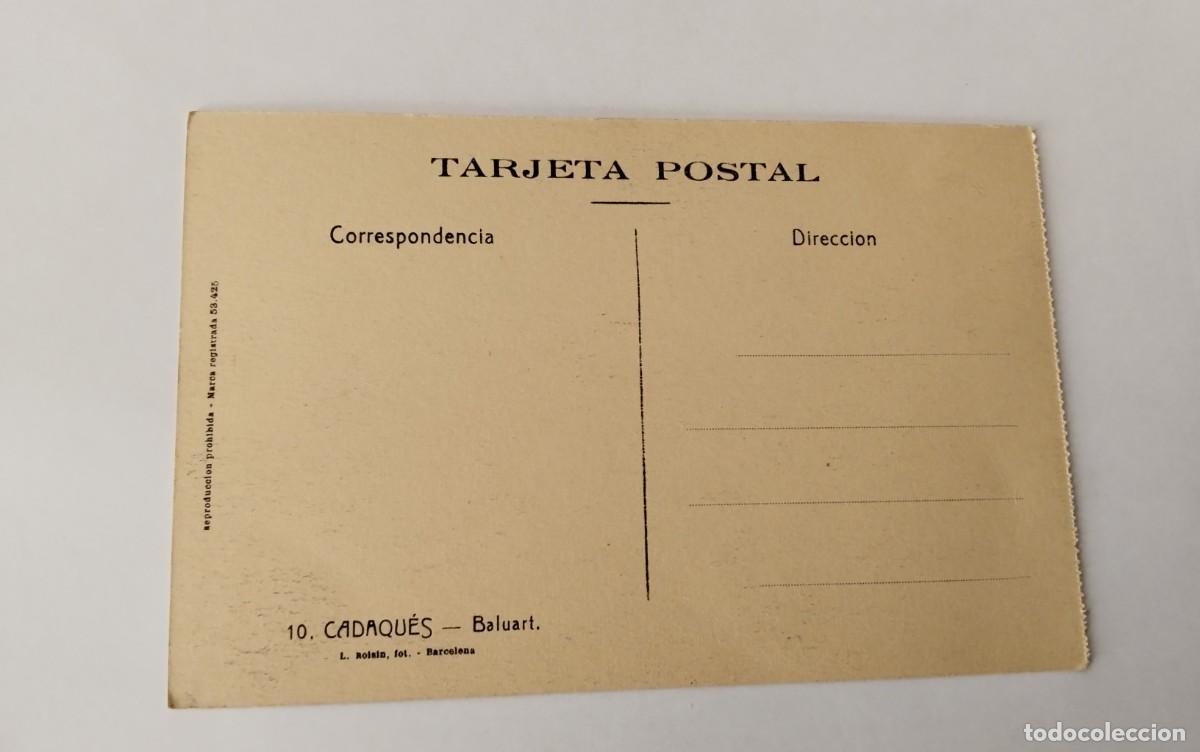 Postales: CADAQUES , POSTAL ANTIGUA , BLANCO Y NEGRO - Foto 3