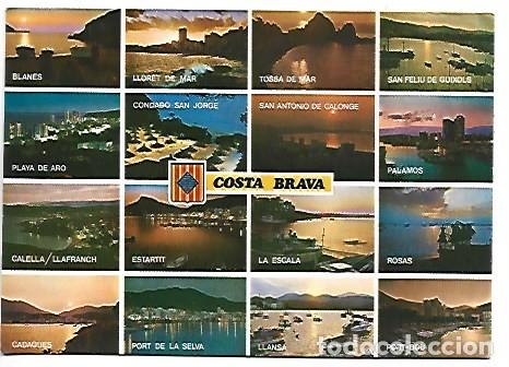 Postales: CONTRALUCES, COSTA BRAVA - Foto 1