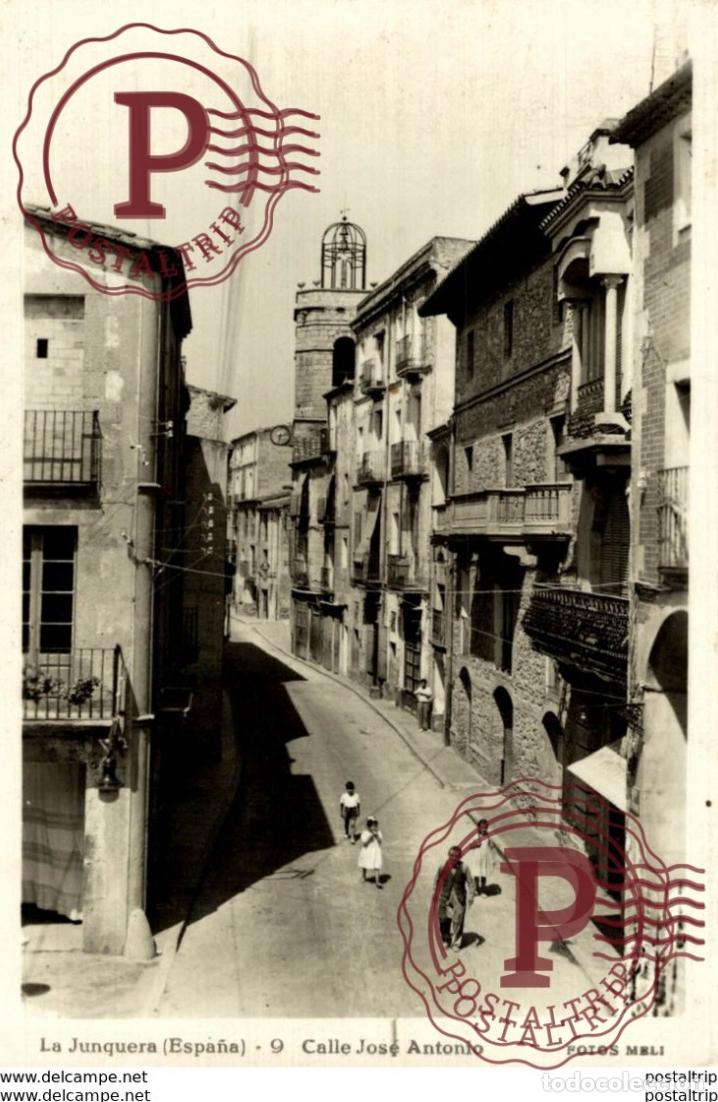 Postales: LA JUNQUERA. CALLE JOSE ANTONIO - Foto 1
