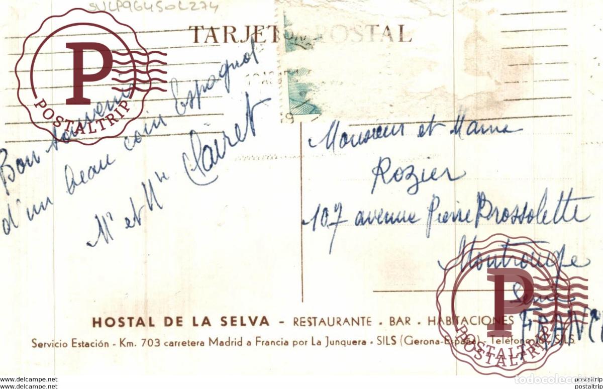 Postales: LA JUNQUERA, HOSTAL DE LA SELVA - Foto 2