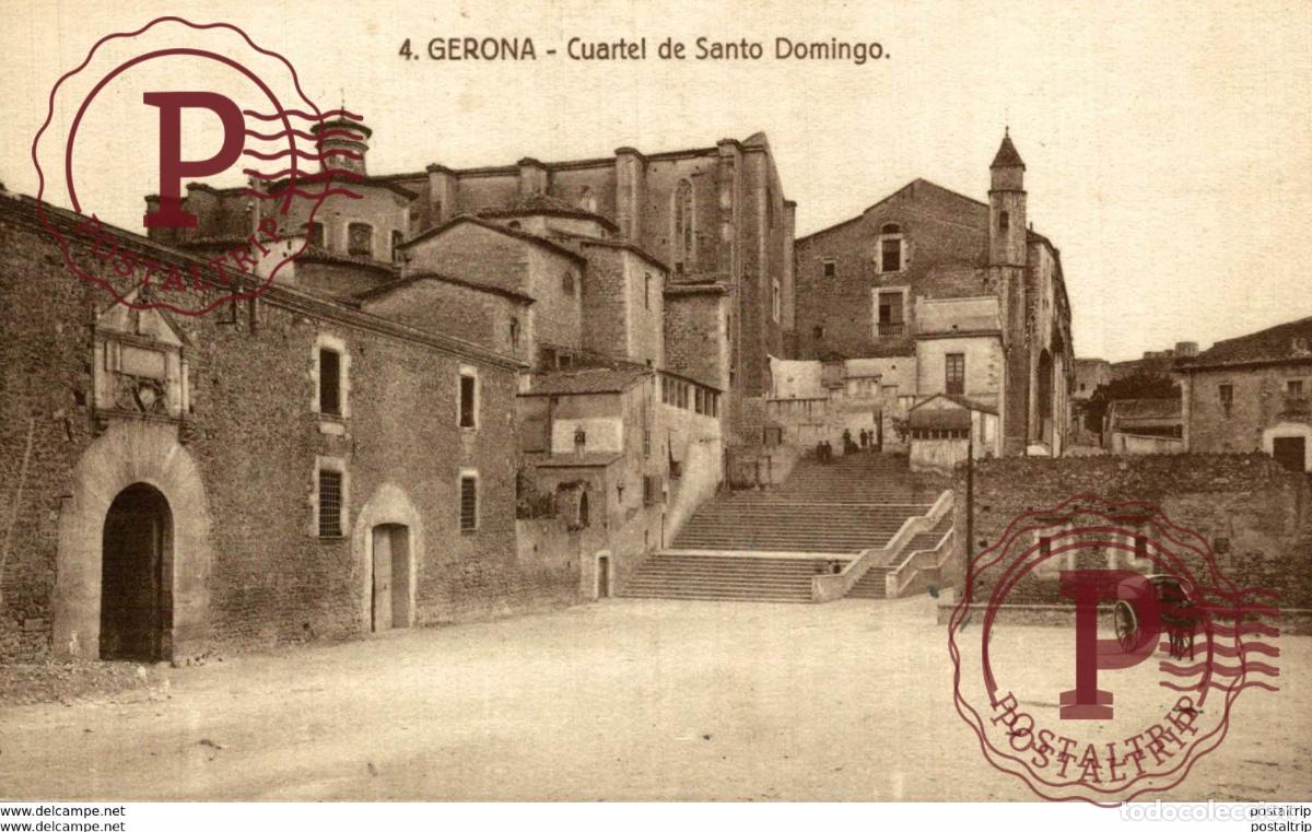 Postales: GERONA. CUARTEL SANTO DOMINGO - Foto 1