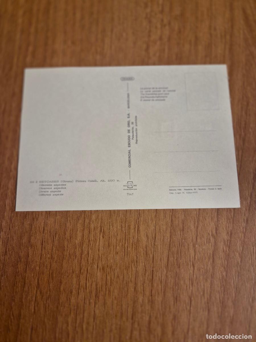 Postales: POSTAL SETCASES DIFERENTS ASPECTES SIN CIRCULAR. - Foto 2