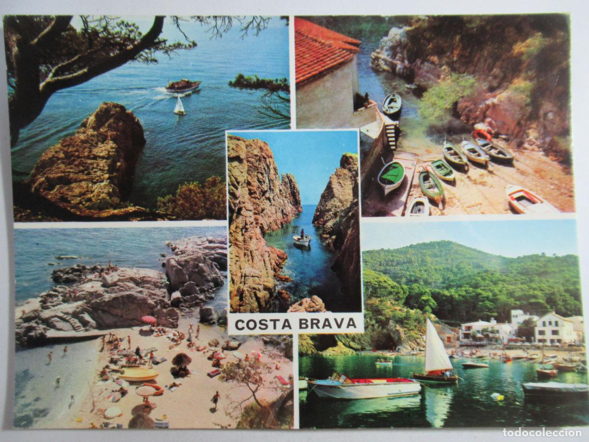 Postales: Costa Brava (Girona) - Escrita - Foto 1