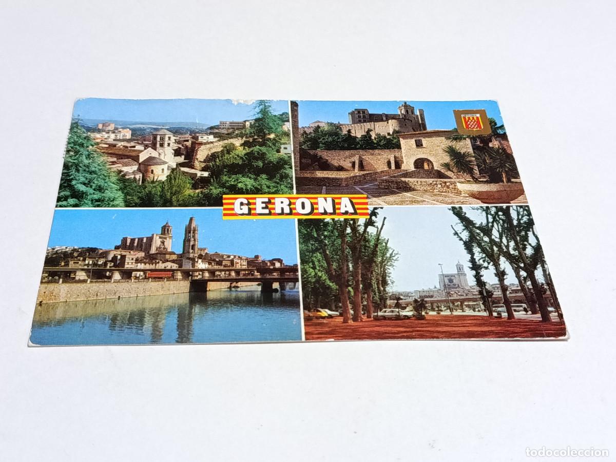 Postales: GIRON&Egrave;S - POSTAL GERONA - DIVERSOS ASPECTOS - Foto 1