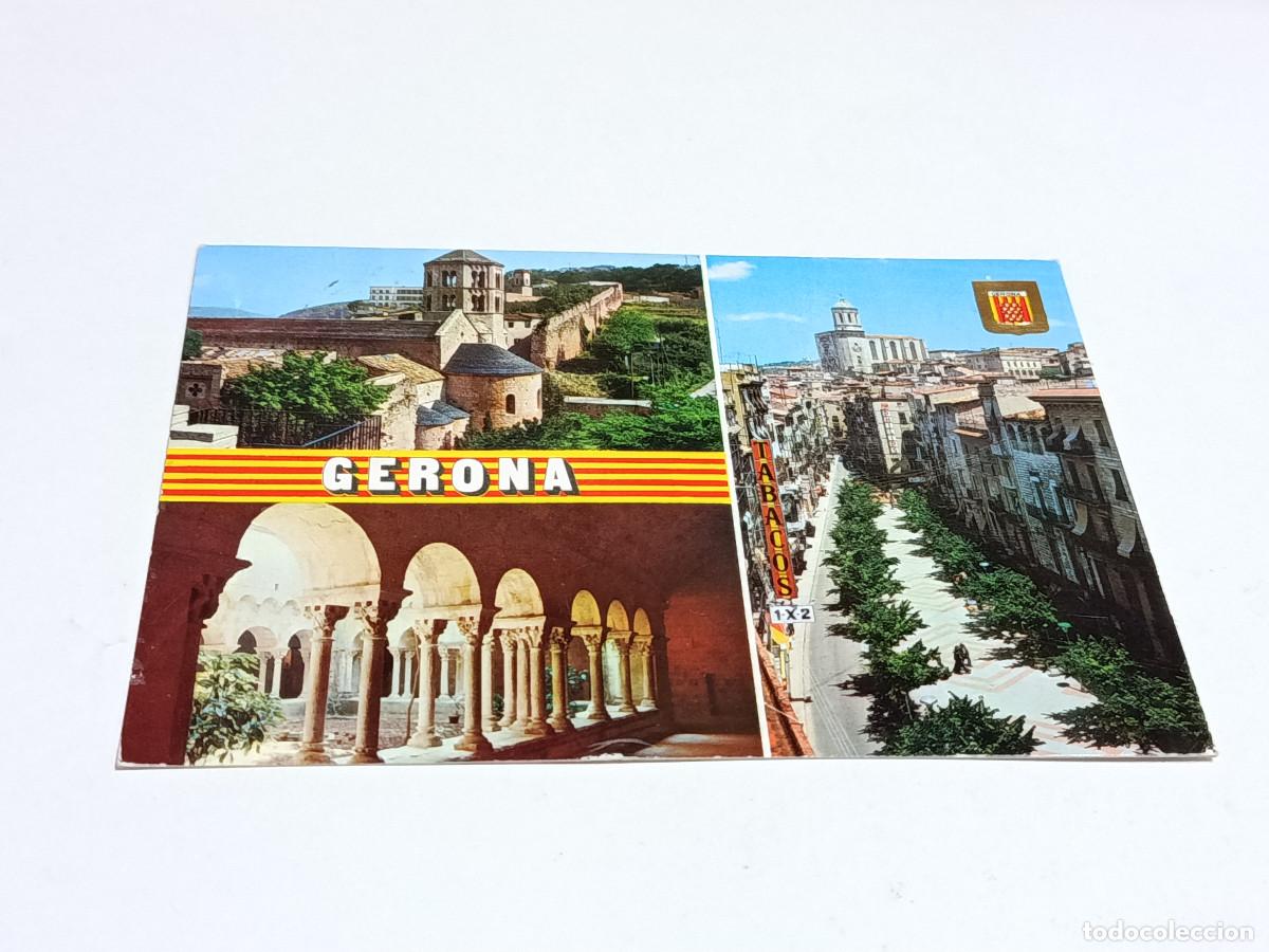 Postales: GIRON&Egrave;S - POSTAL GERONA - RAMBLAS - SAN PEDRO DE GALLIGANS - Foto 1