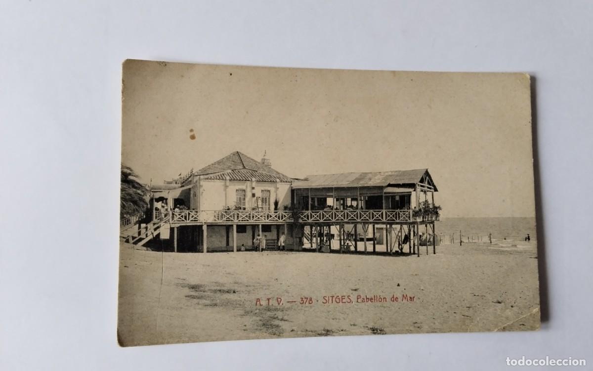 Postales: SITGES , POSTAL ANTIGUA, BLANCO Y NEGRO , - Foto 1