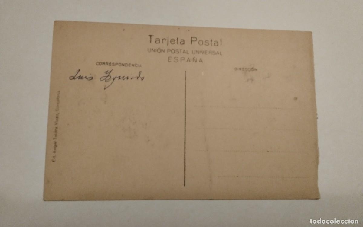 Postales: BARCELONA , POSTAL ANTIGUA , BLANCO Y NEGRO - Foto 3