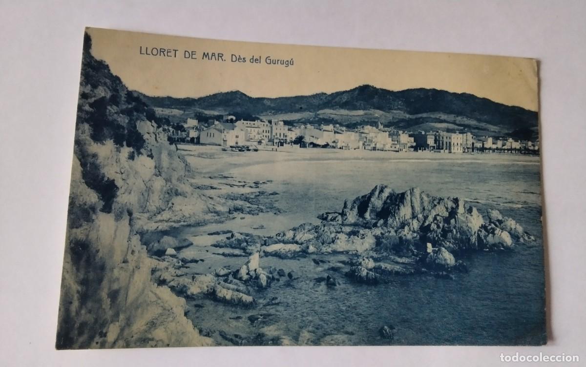 Postales: LLORET DE MAR , POSTAL ANTIGUA , BLANCO Y NEGRO - Foto 2