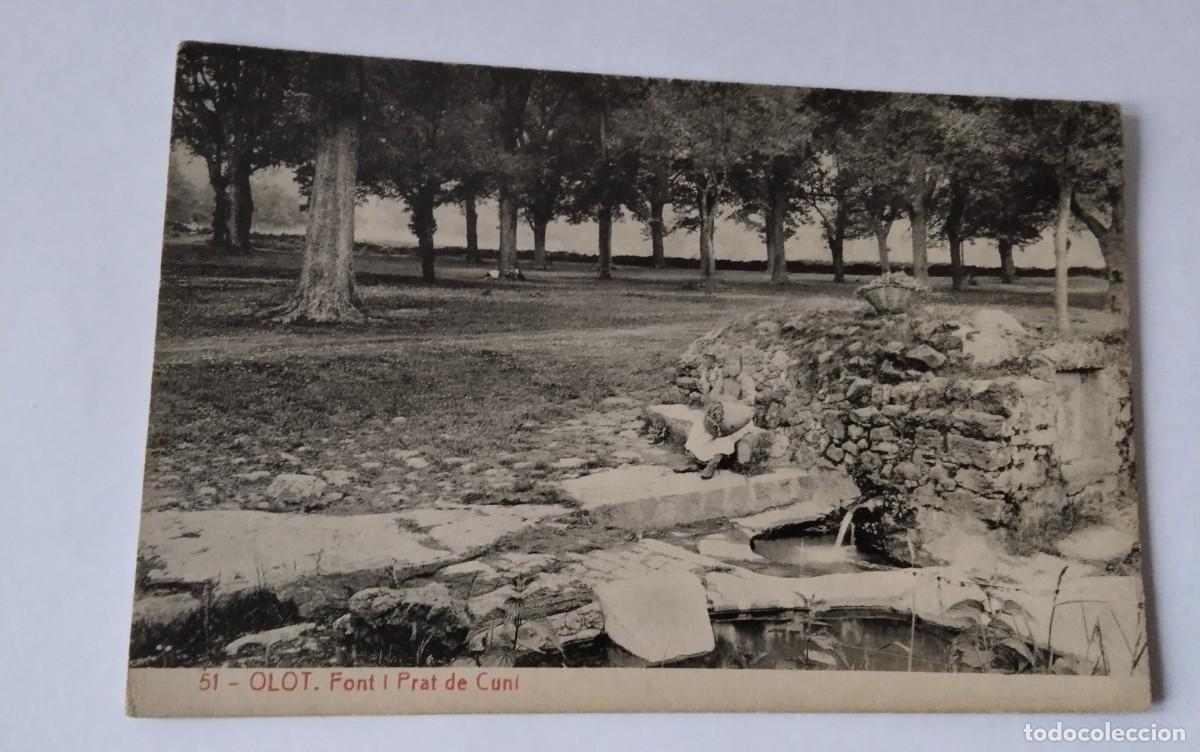 Postales: OLOT , POSTAL ANTIGUA , BLANCO Y NEGRO - Foto 2