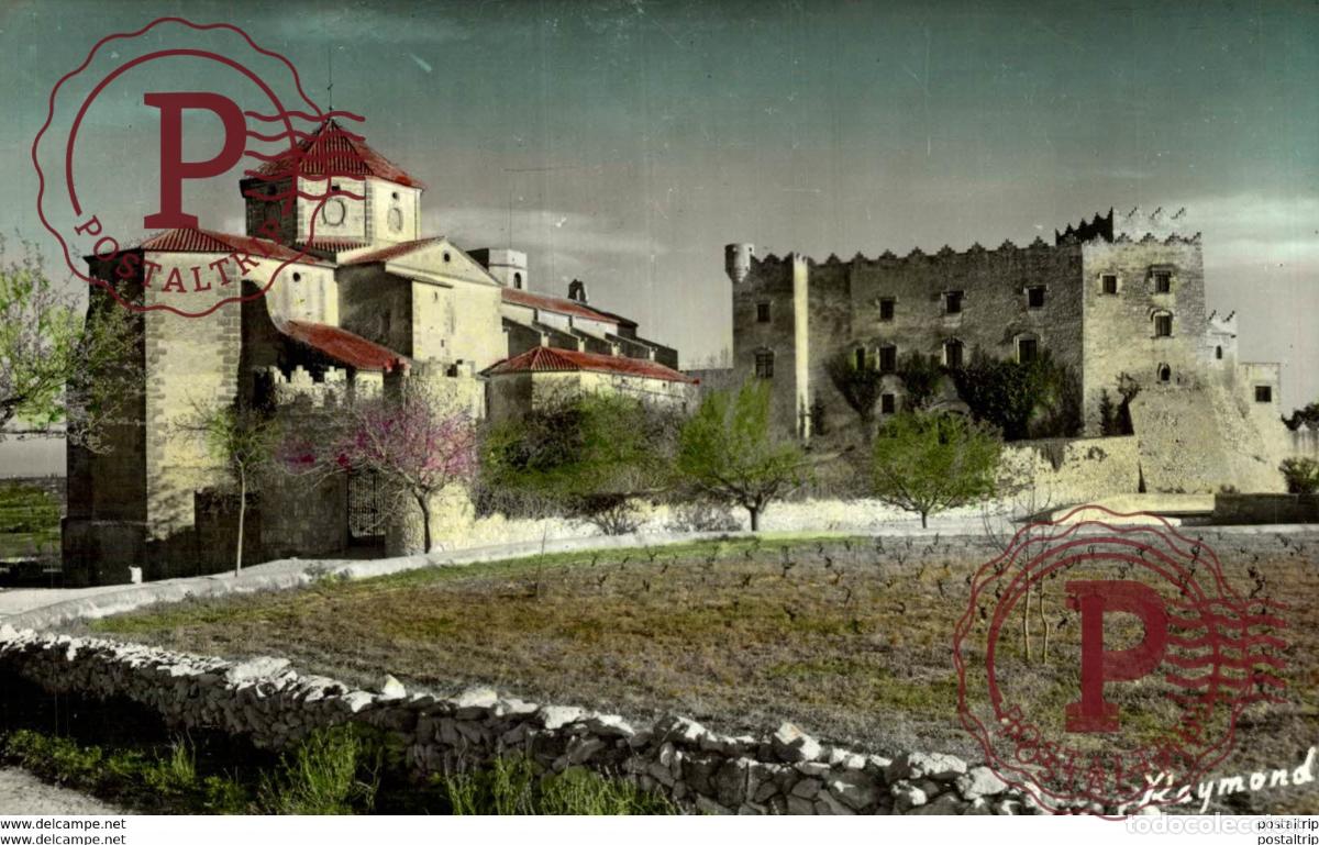 Postales: ALTAFULLA IGLESIA Y CASTILLO - Foto 1
