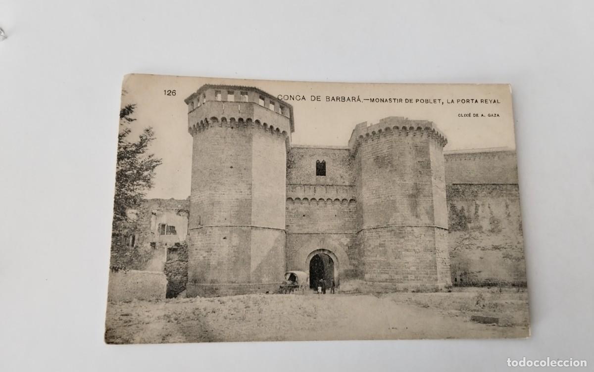Postales: CONCA DE BARBERA , POSTAL ANTIGUA , BLANCO Y NEGRO - Foto 2