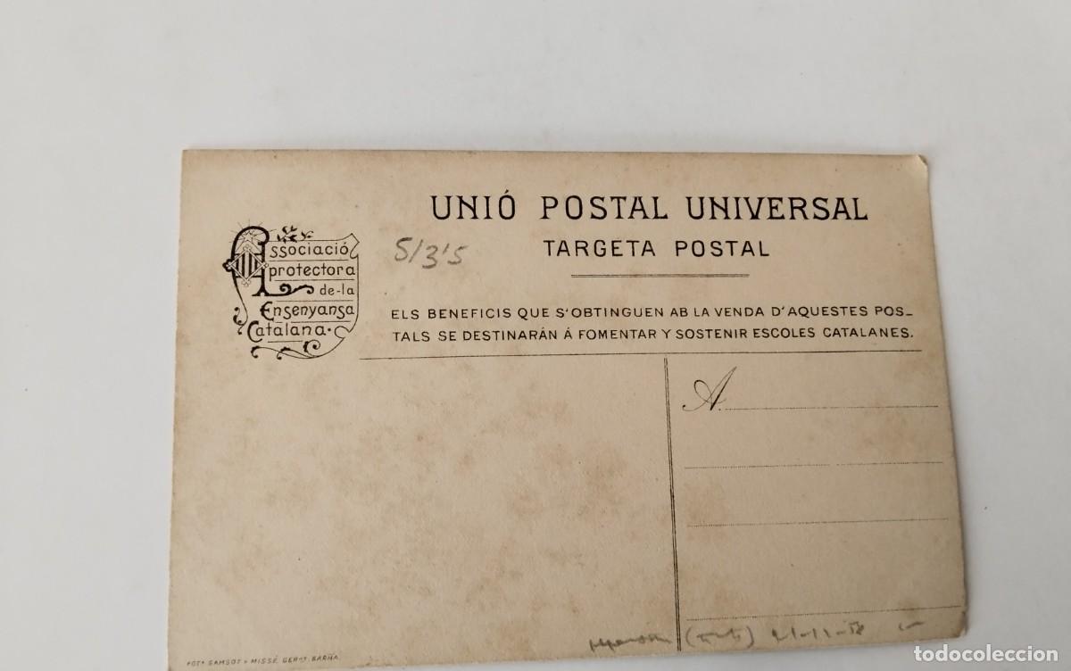 Postales: CONCA DE BARBERA , POSTAL ANTIGUA , BLANCO Y NEGRO - Foto 3