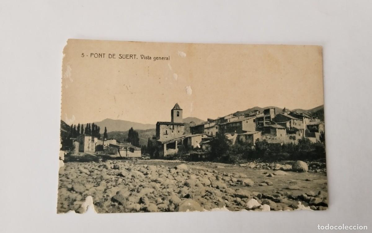 Postales: PONT DE SUERT , POSTAL ANTIGUA , BLANCO Y NEGRO - Foto 2