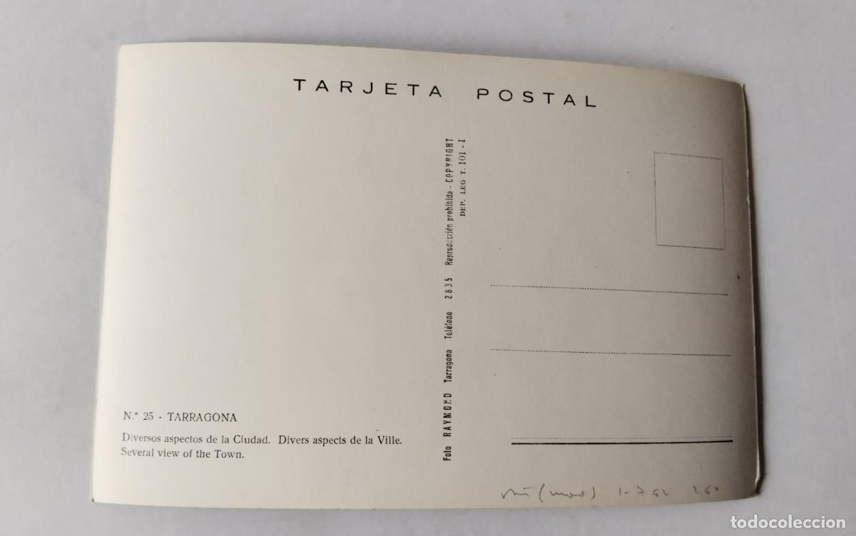 Postales: TARRAGONA , POSTAL ANTIGUA , BLANCO Y NEGRO , - Foto 3