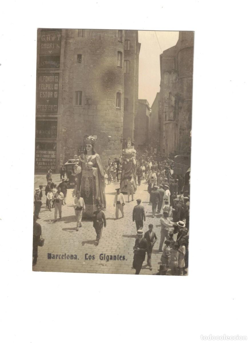 Postales: BARCELONA. LOS GIGANTES - Foto 1
