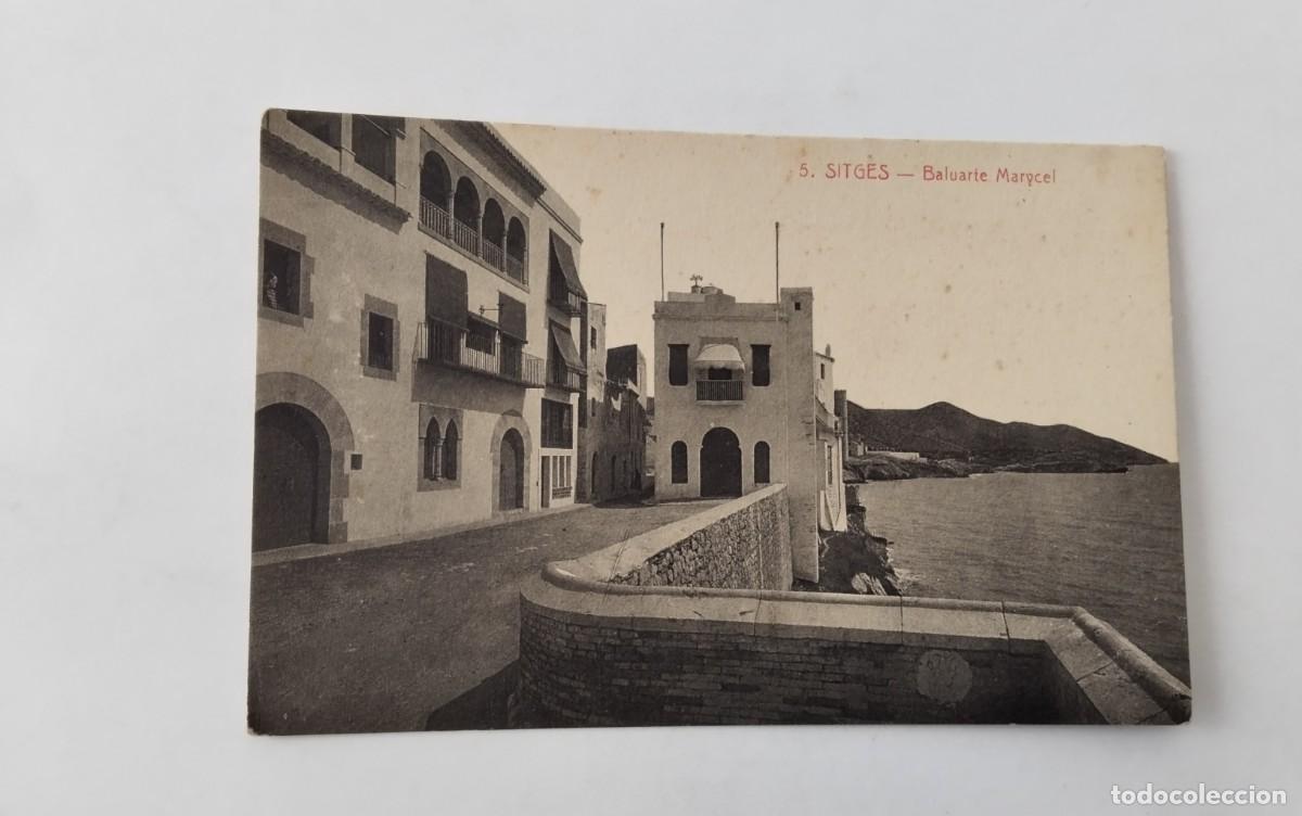 Postales: SITGES , POSTAL ANTIGUA , BLANCO Y NEGRO - Foto 2