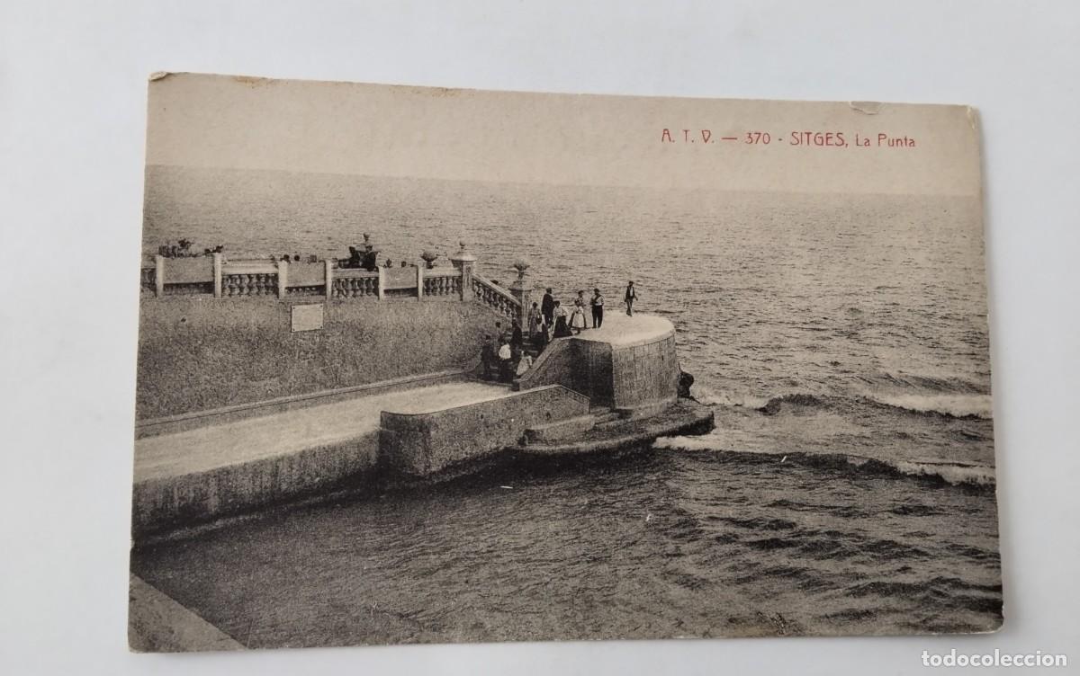 Postales: SITGES , POSTAL ANTIGUA , BLANCO Y NEGRO - Foto 1