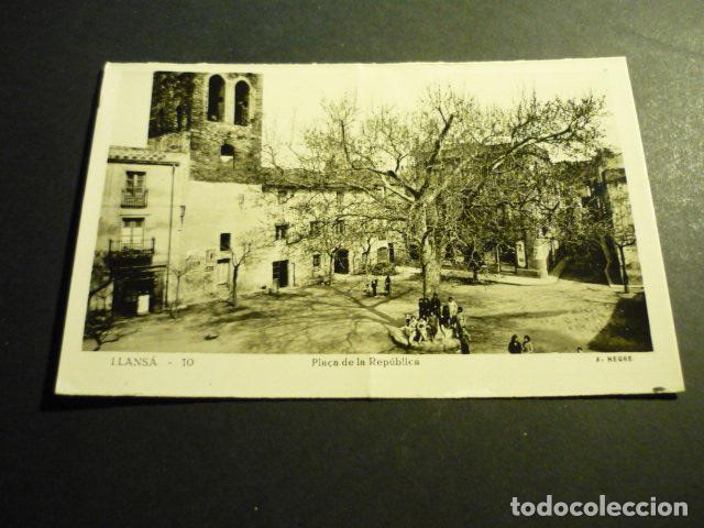 Postales: LLANSA GERONA PLA&Ccedil;A DE LA REPUBLICA - Foto 1