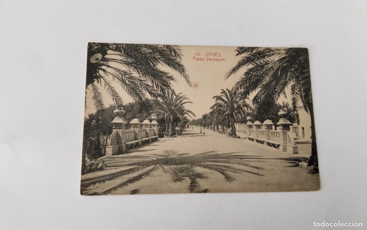 Postales: SITGES , POSTAL ANTIGUA , BLANCO Y NEGRO - Foto 1