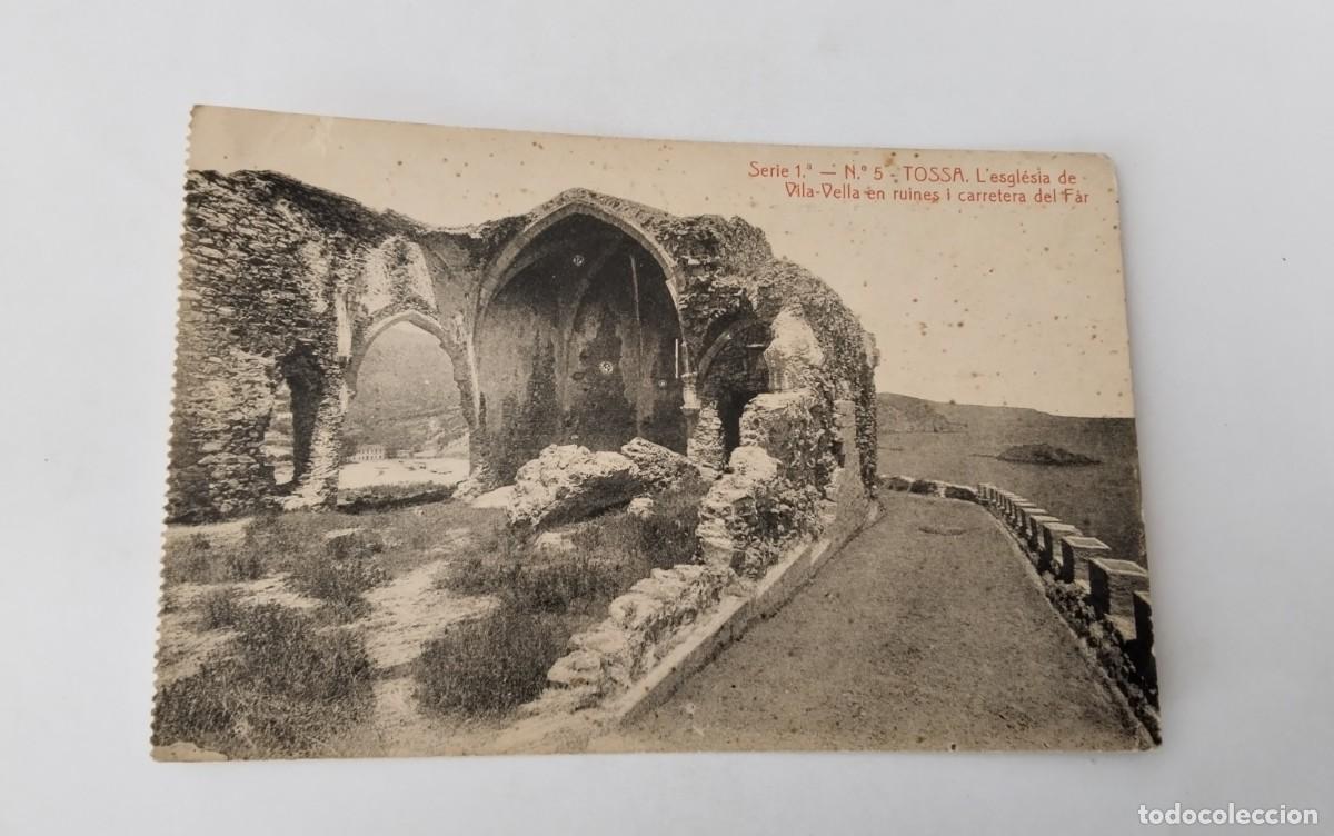 Postales: TOSSA DE MAR , POSTAL ANTIGUA , BLANCO Y NEGRO - Foto 1