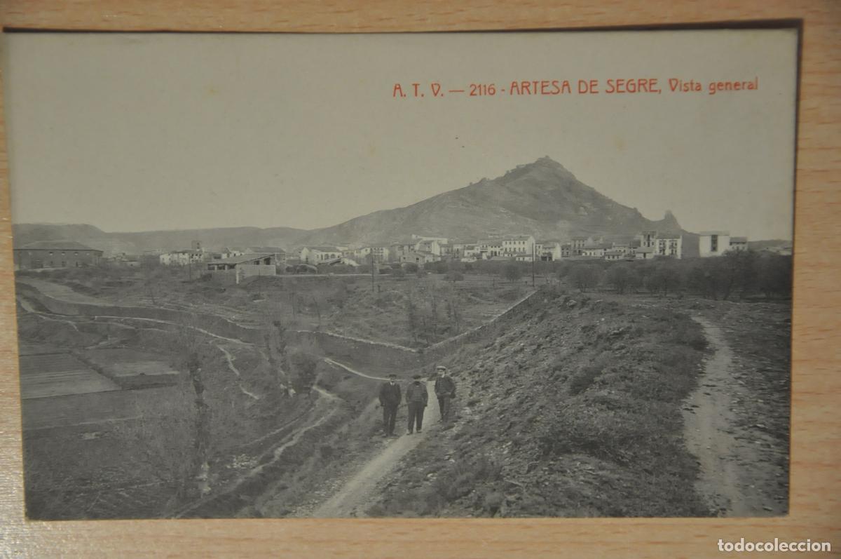 Postales: postal artesa de segre, vista general atv 2116