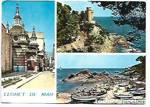 Postales: LLORET DE MAR / GIRONA - Foto 1